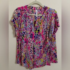 NWOT Dear Scarlett Multicolor Women's Blouse